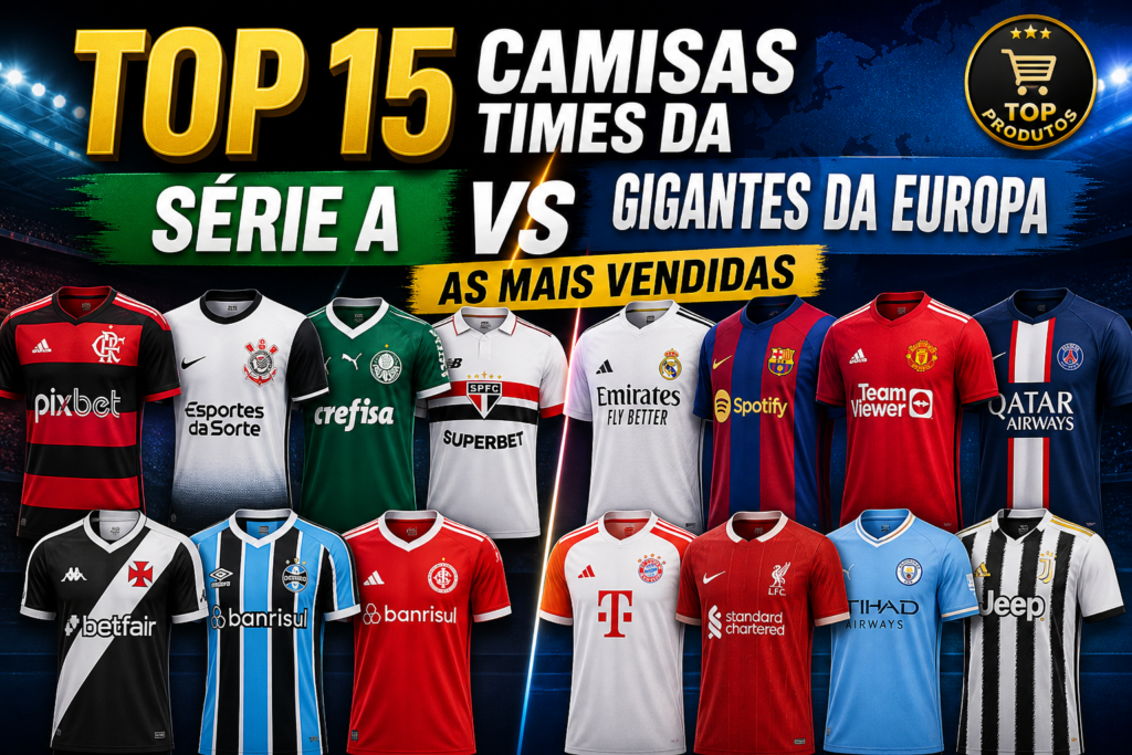 camisas de times