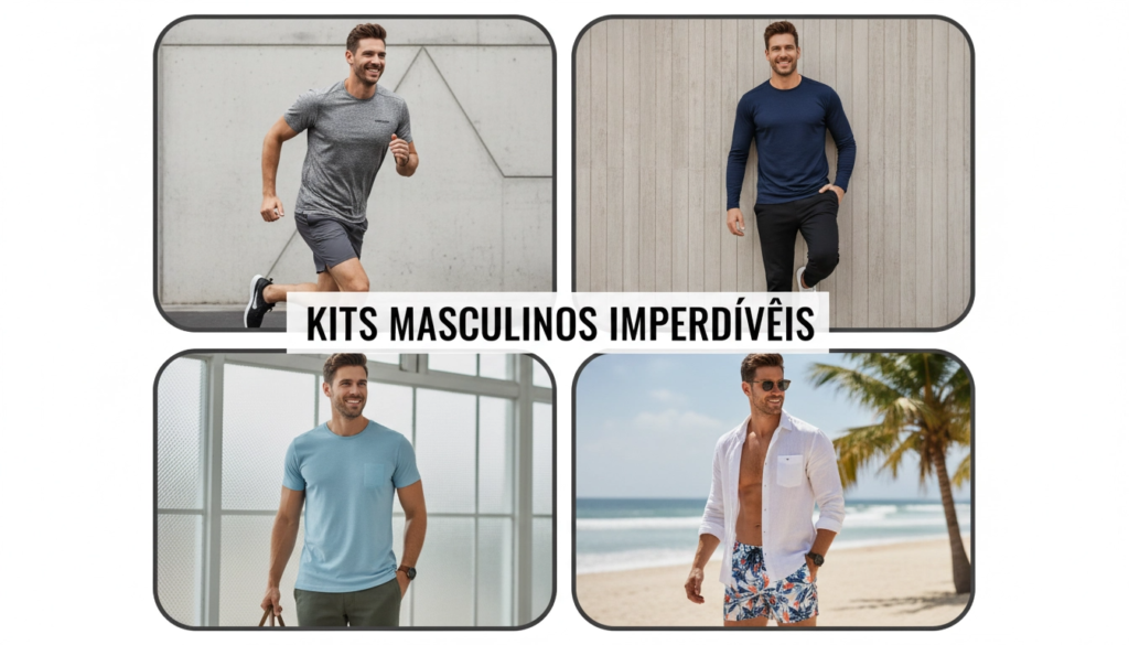 Kits Masculinos Imperdíveis